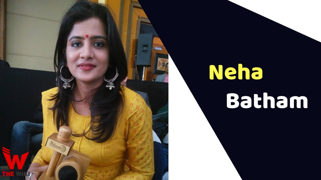 Neha Batham (Anchor)