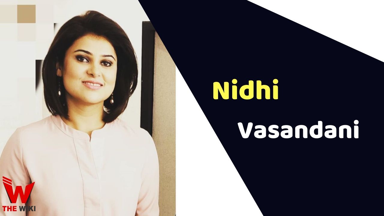 Nidhi Vasandani (News Anchor)