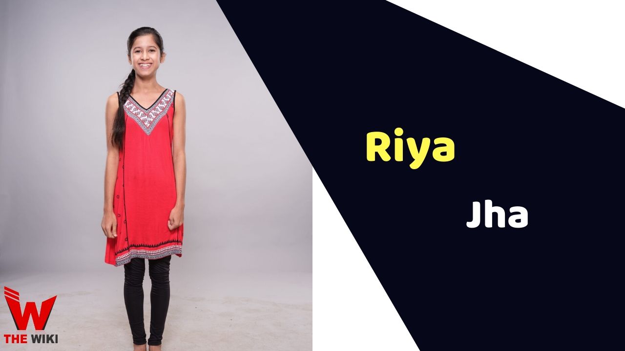 Riya Jha (Child Artist)