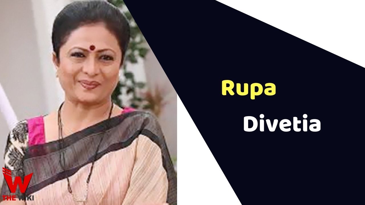 Rupa Divetia (Actress)
