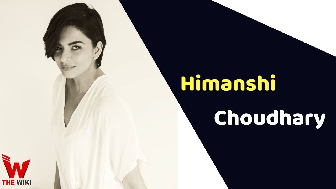 Himanshi Choudhary (Actress)