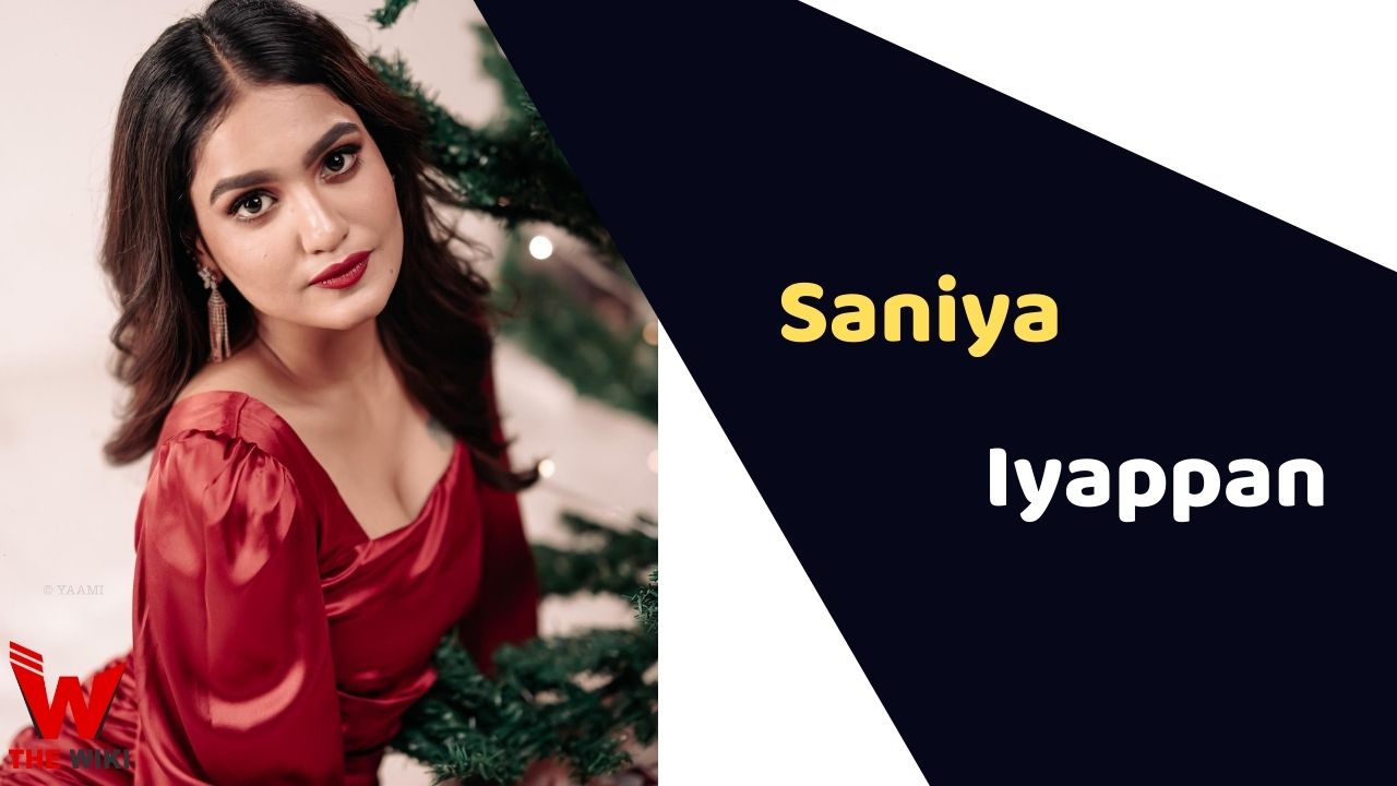 Saniya Iyappan (Actress)