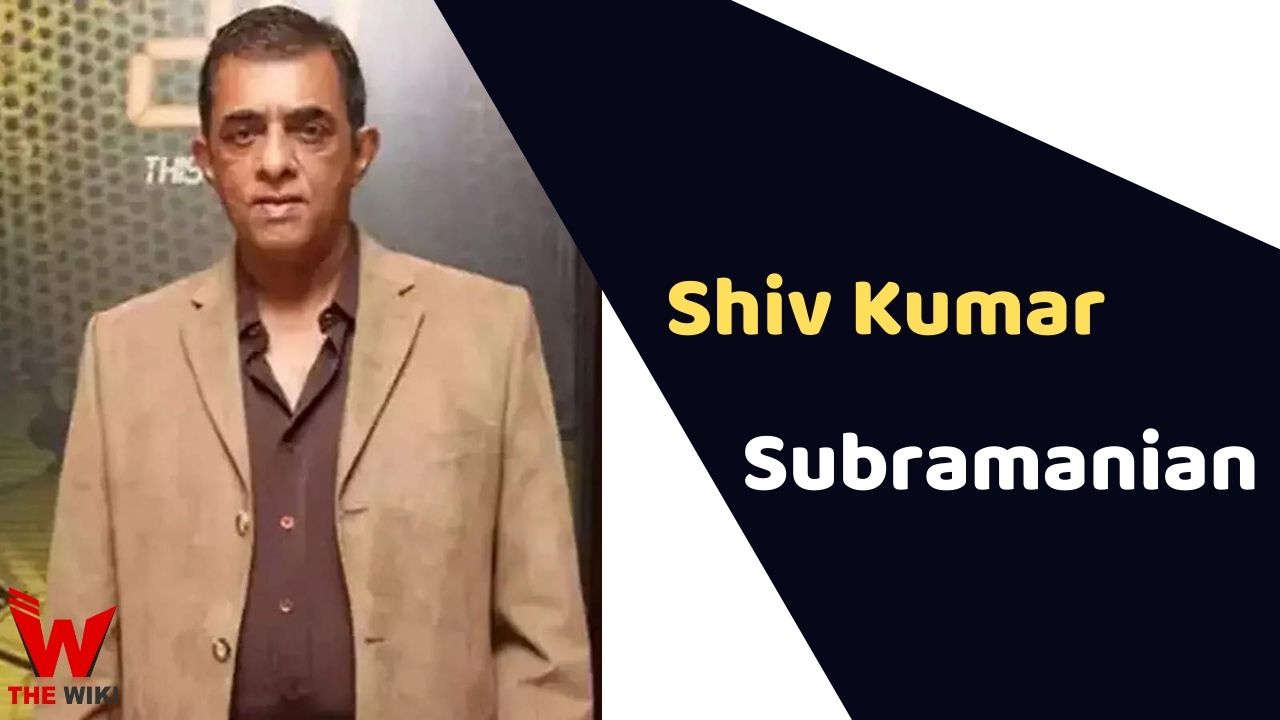Shiv Kumar Subramanian (Actor)
