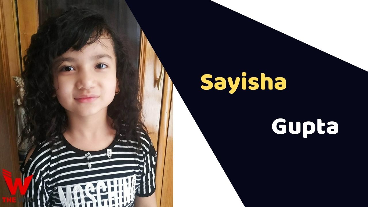 Sayisha Gupta (Singing Superstars 2)