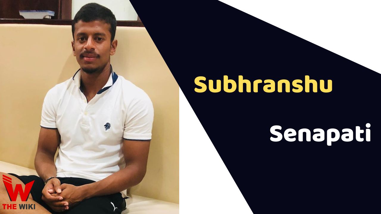 Subhranshu Senapati (Cricketer)