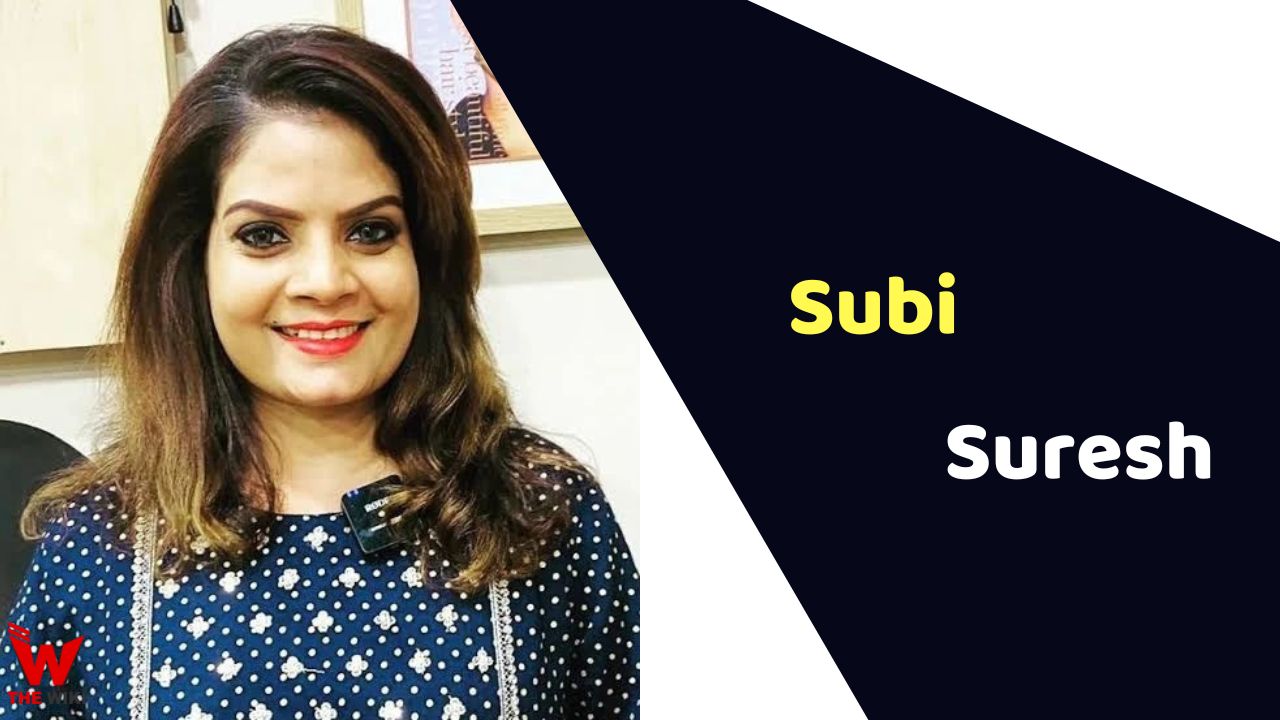 Subi Suresh (Actress)